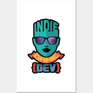 Indie Game Dev Girl Posters and Art